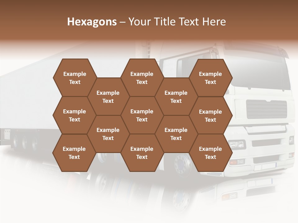 Rig Carrier Trailer PowerPoint Template