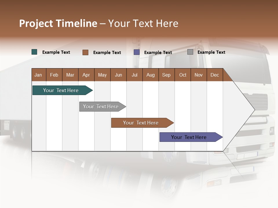 Rig Carrier Trailer PowerPoint Template