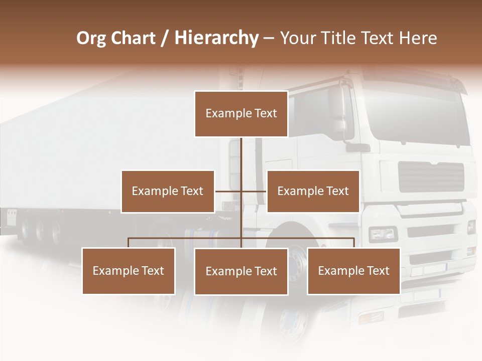 Rig Carrier Trailer PowerPoint Template