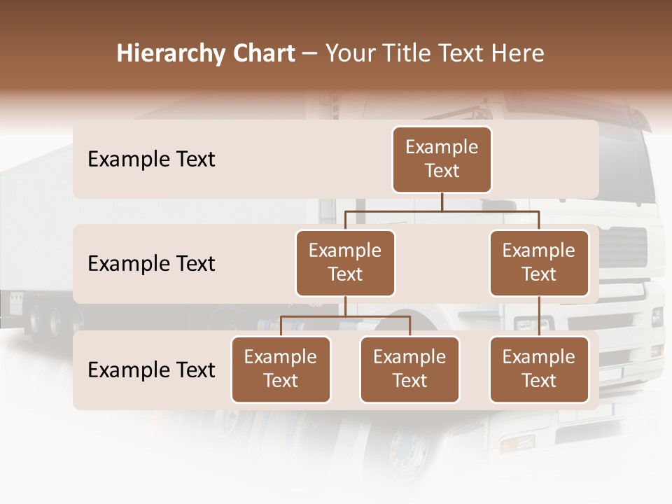 Rig Carrier Trailer PowerPoint Template