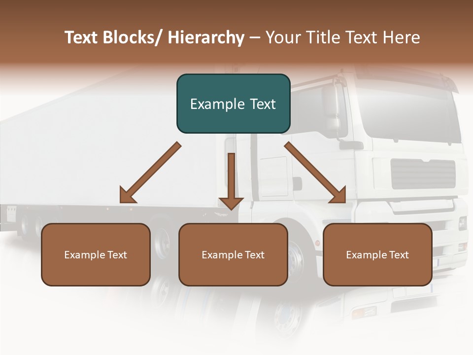 Rig Carrier Trailer PowerPoint Template
