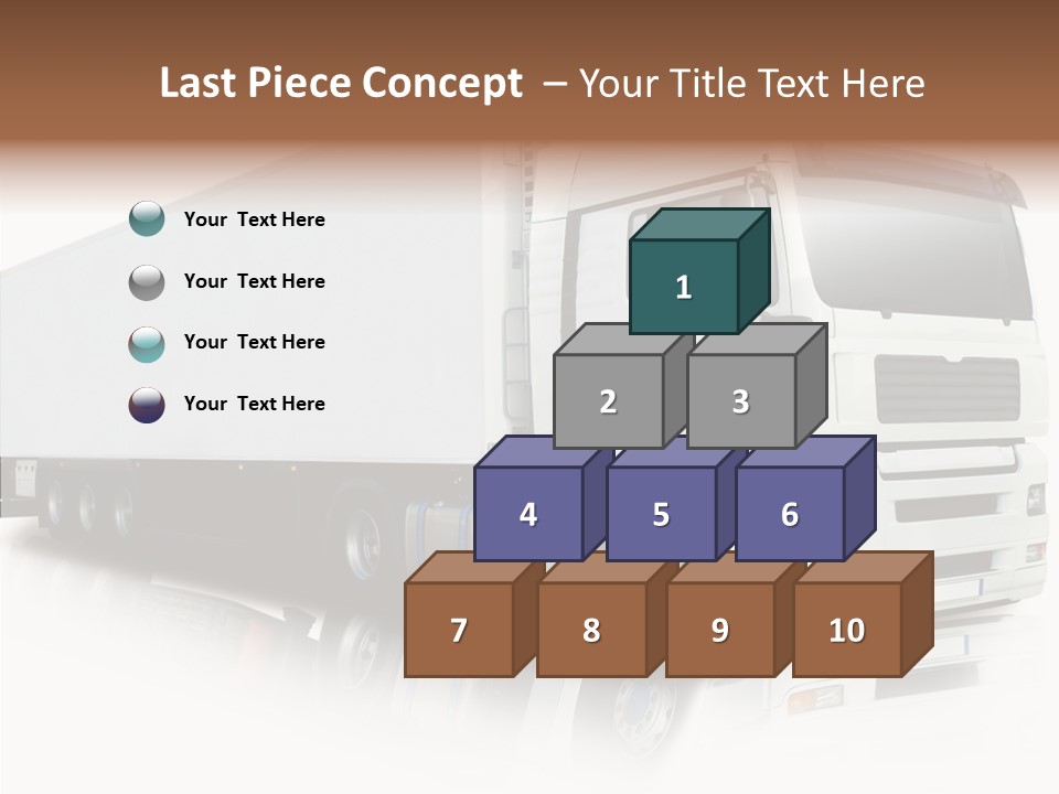 Rig Carrier Trailer PowerPoint Template