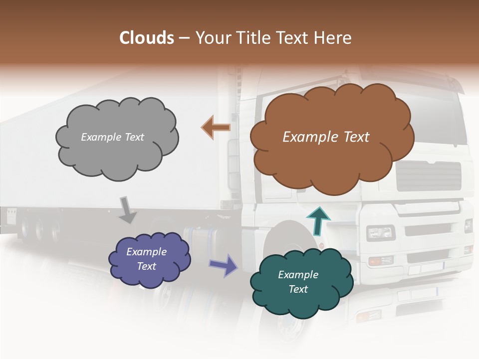 Rig Carrier Trailer PowerPoint Template