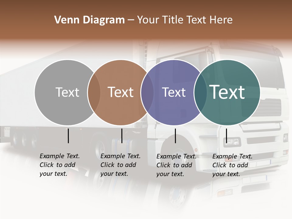 Rig Carrier Trailer PowerPoint Template