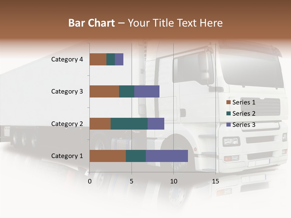 Rig Carrier Trailer PowerPoint Template