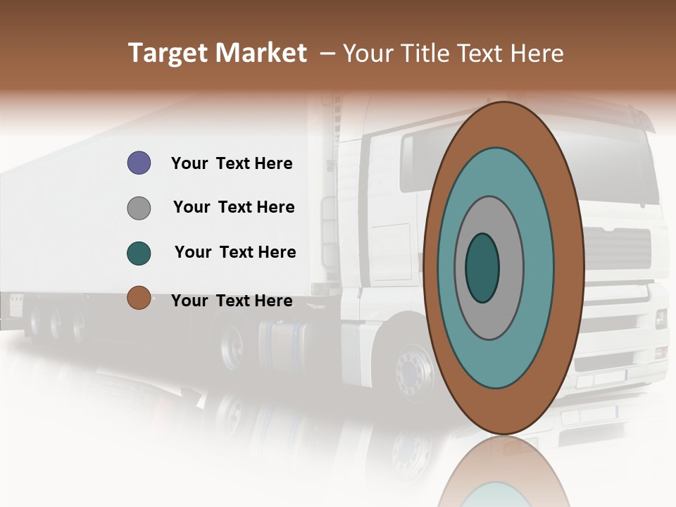 Rig Carrier Trailer PowerPoint Template