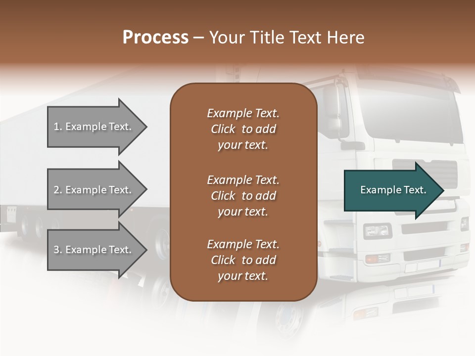 Rig Carrier Trailer PowerPoint Template