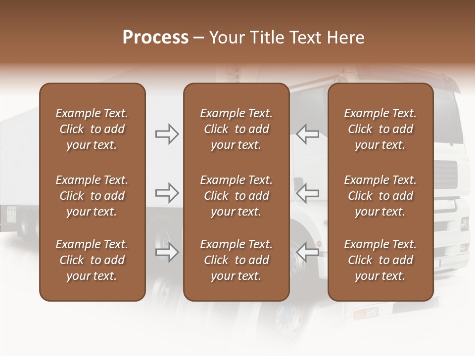 Rig Carrier Trailer PowerPoint Template