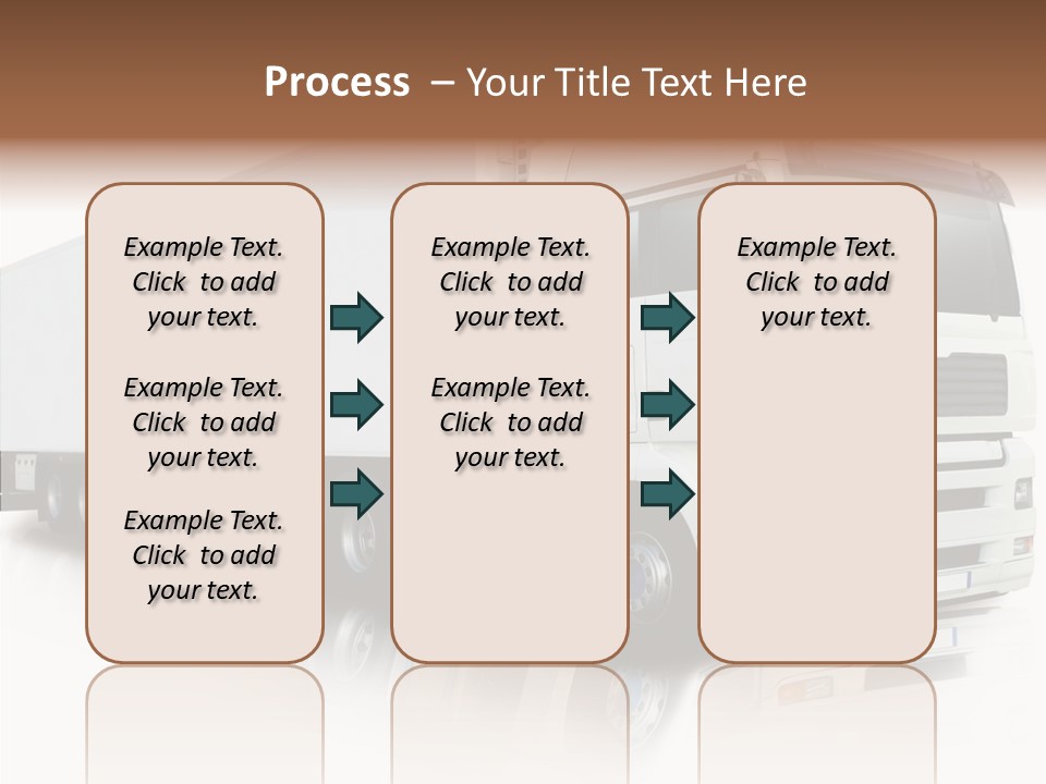 Rig Carrier Trailer PowerPoint Template