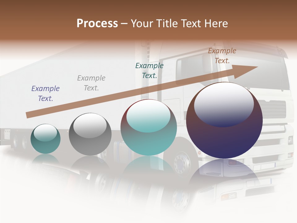 Rig Carrier Trailer PowerPoint Template