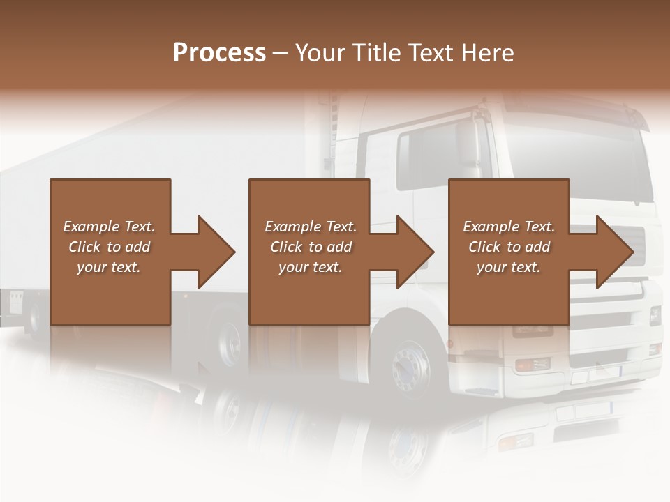 Rig Carrier Trailer PowerPoint Template