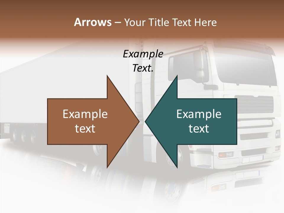 Rig Carrier Trailer PowerPoint Template