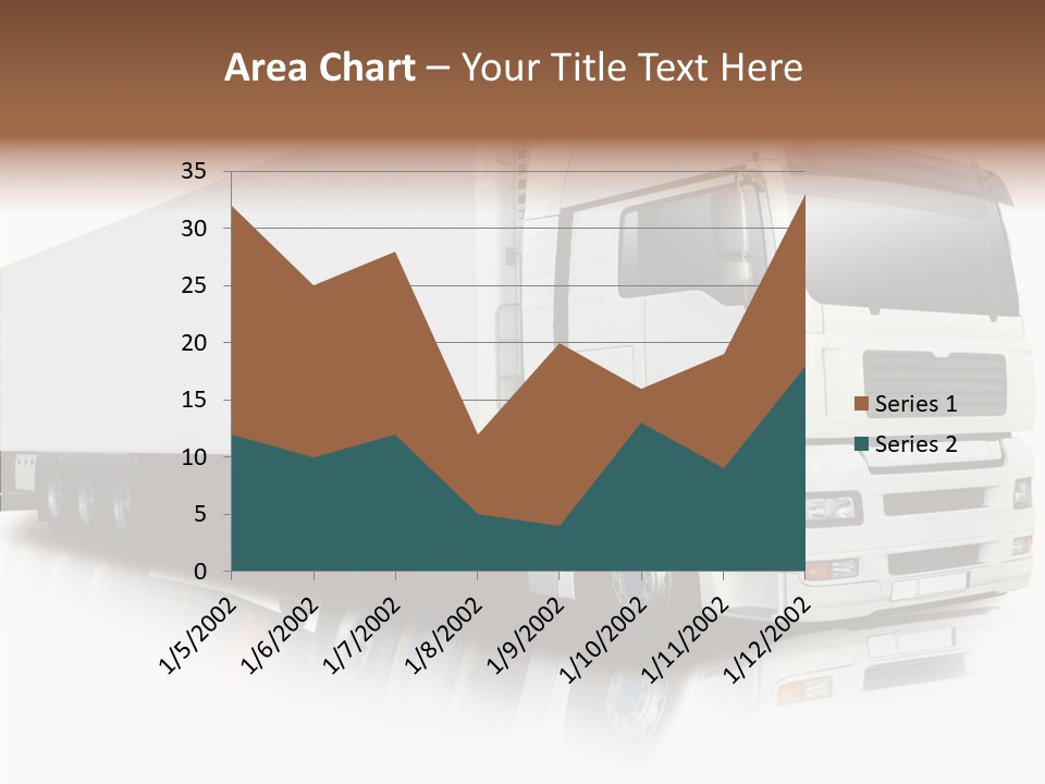Rig Carrier Trailer PowerPoint Template