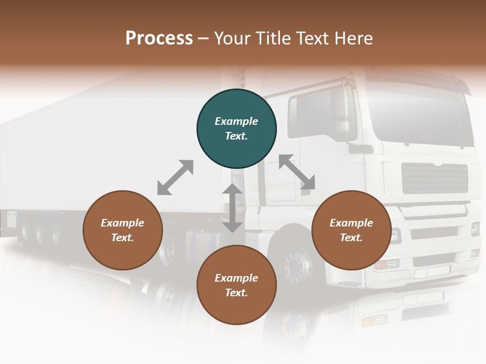 Rig Carrier Trailer PowerPoint Template