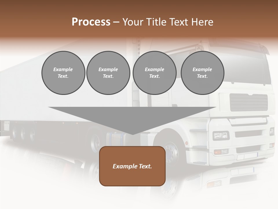 Rig Carrier Trailer PowerPoint Template
