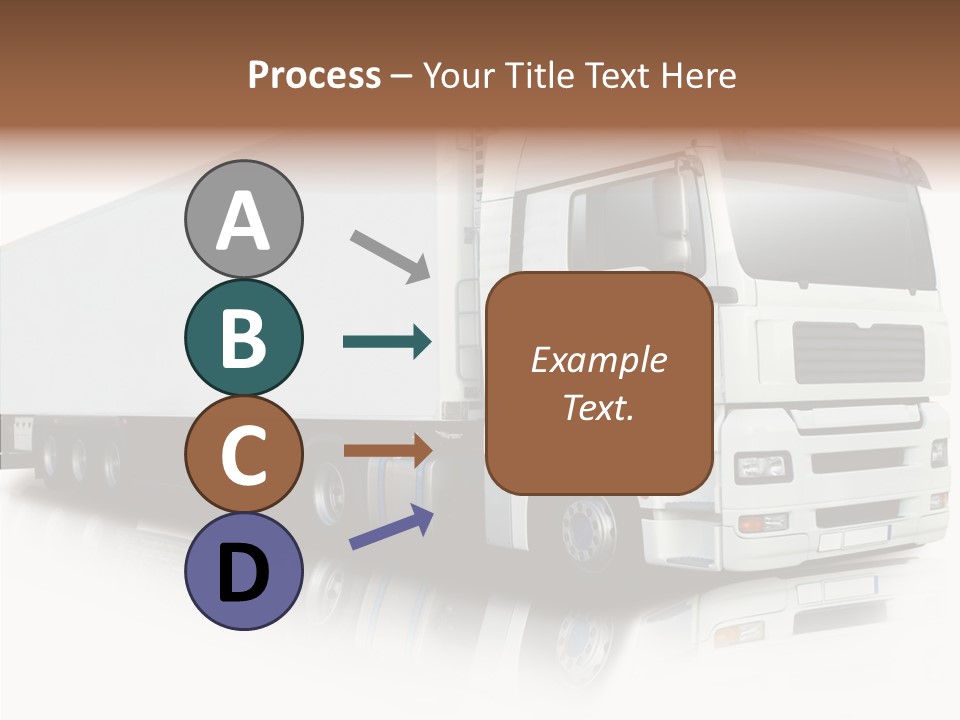 Rig Carrier Trailer PowerPoint Template