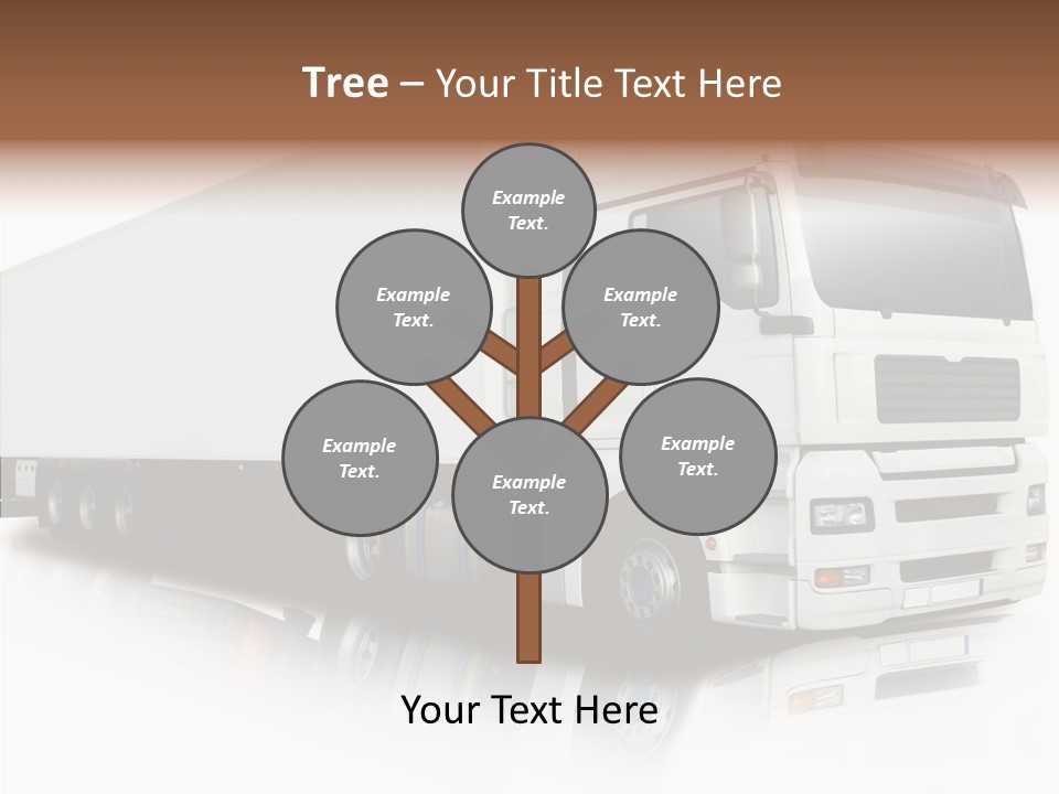 Rig Carrier Trailer PowerPoint Template