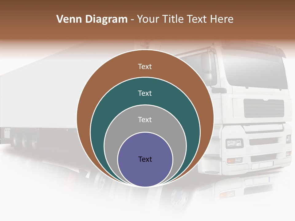 Rig Carrier Trailer PowerPoint Template