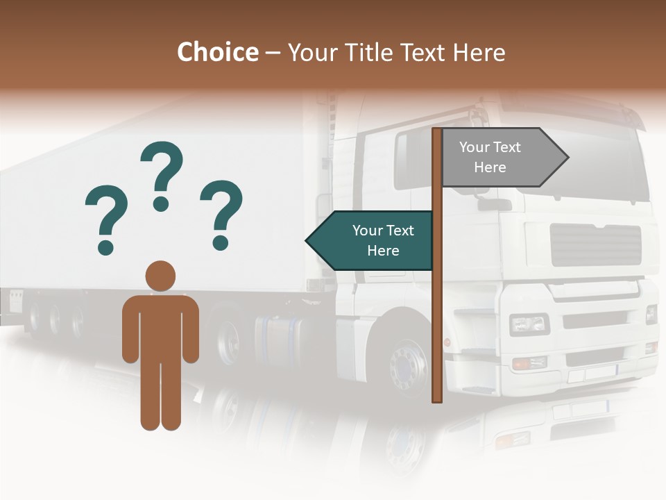 Rig Carrier Trailer PowerPoint Template