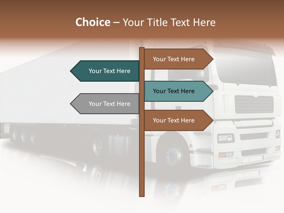Rig Carrier Trailer PowerPoint Template