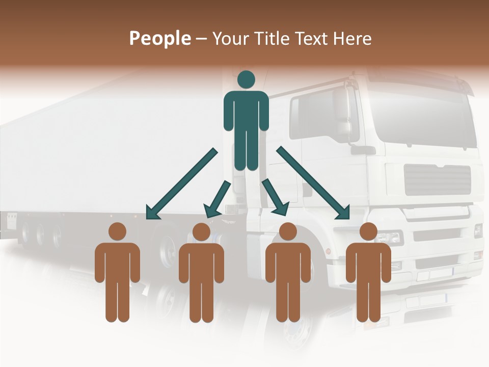 Rig Carrier Trailer PowerPoint Template