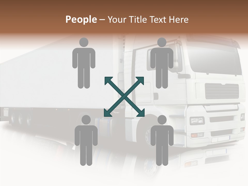 Rig Carrier Trailer PowerPoint Template
