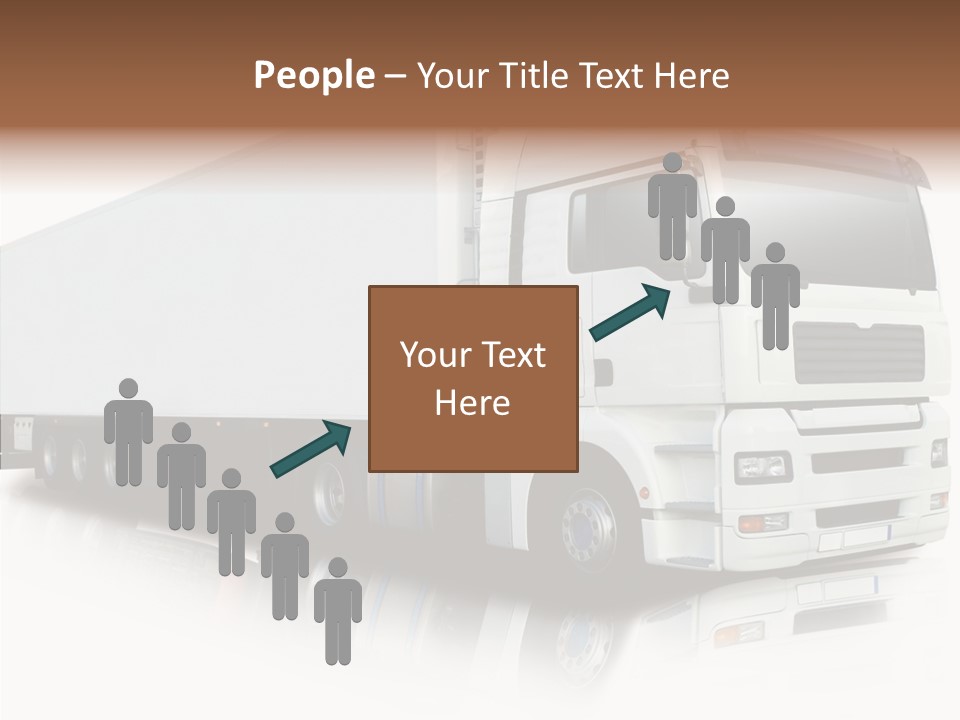 Rig Carrier Trailer PowerPoint Template