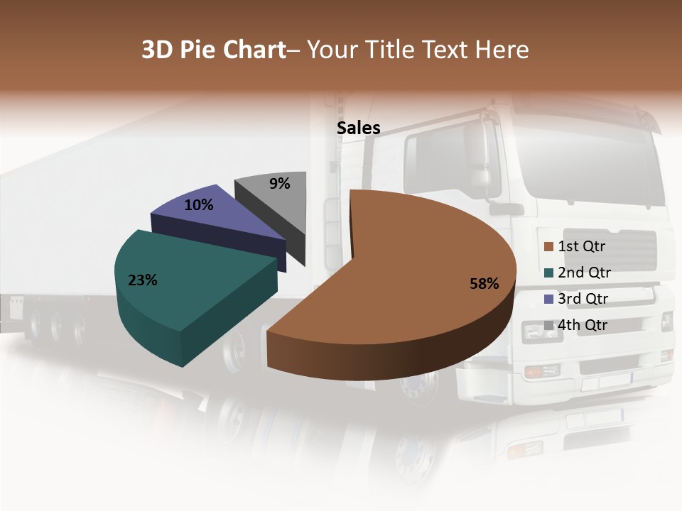 Rig Carrier Trailer PowerPoint Template