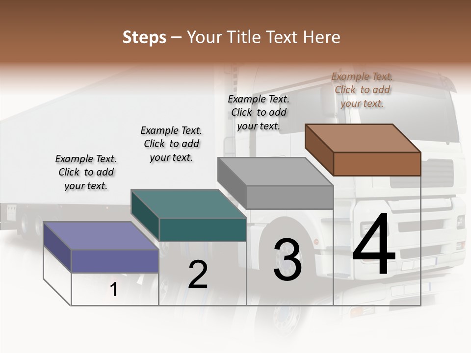 Rig Carrier Trailer PowerPoint Template