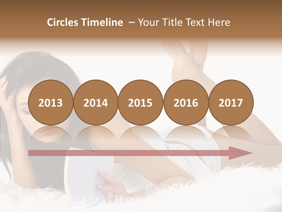 Happiness Wellness Caucasian PowerPoint Template