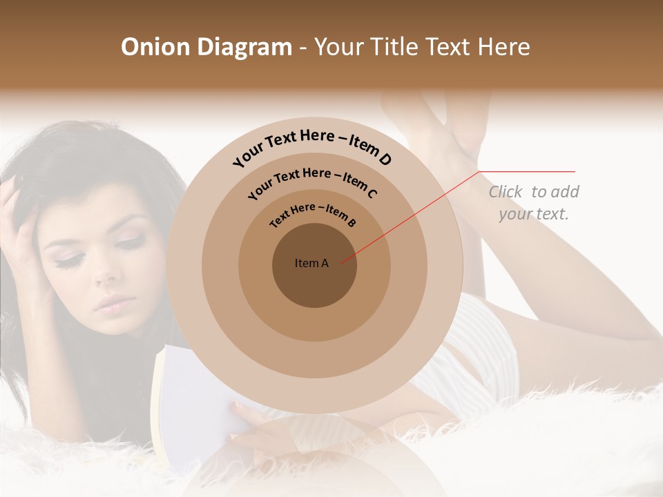 Happiness Wellness Caucasian PowerPoint Template