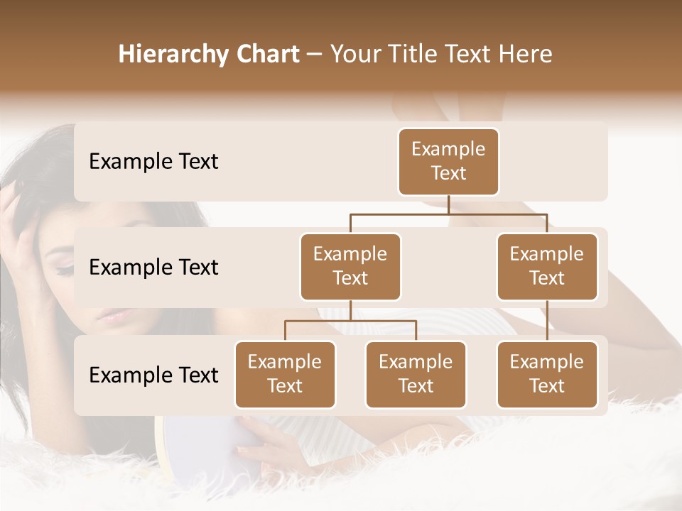Happiness Wellness Caucasian PowerPoint Template