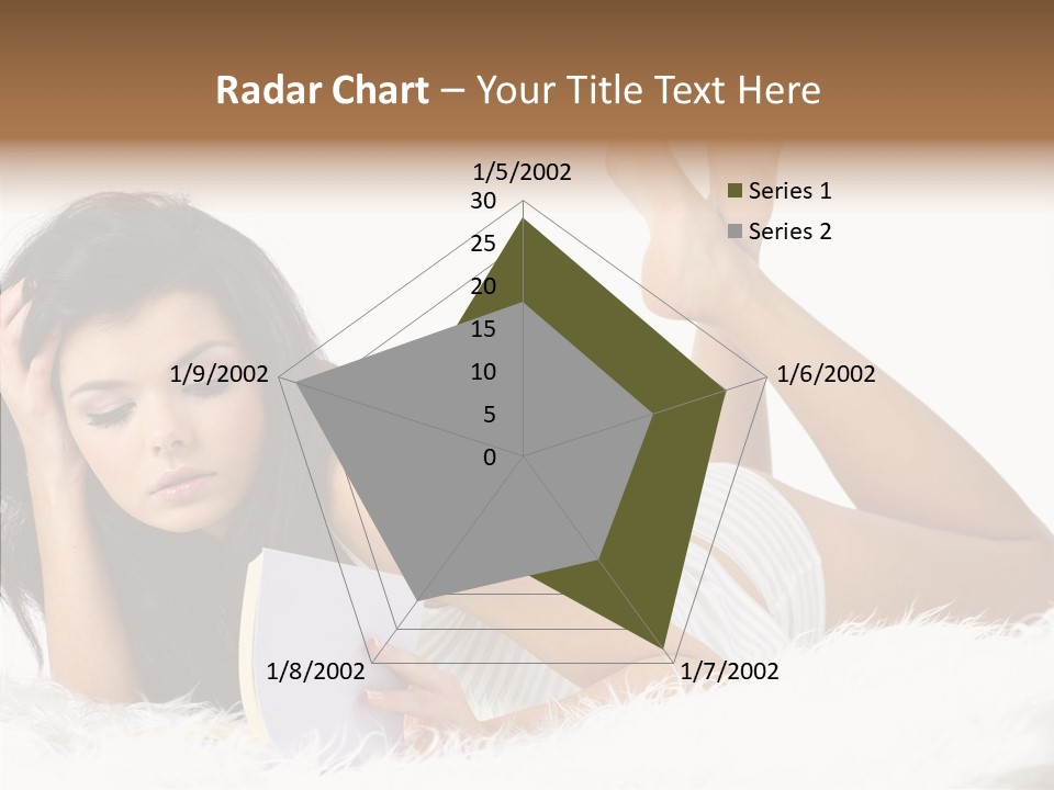 Happiness Wellness Caucasian PowerPoint Template