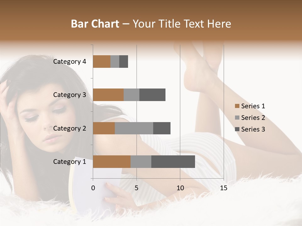 Happiness Wellness Caucasian PowerPoint Template