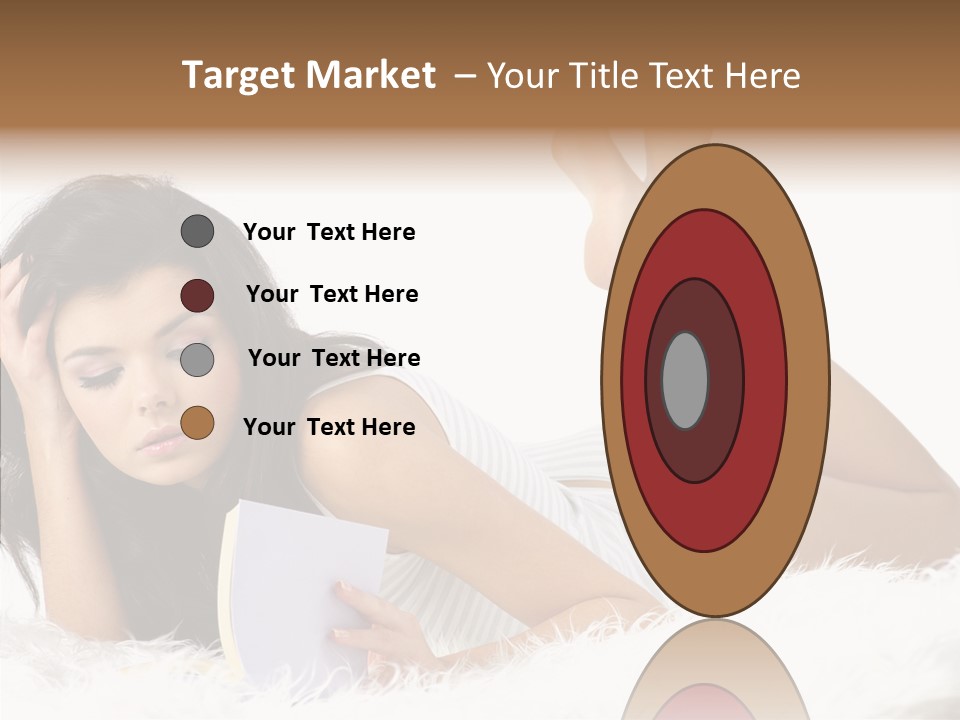 Happiness Wellness Caucasian PowerPoint Template