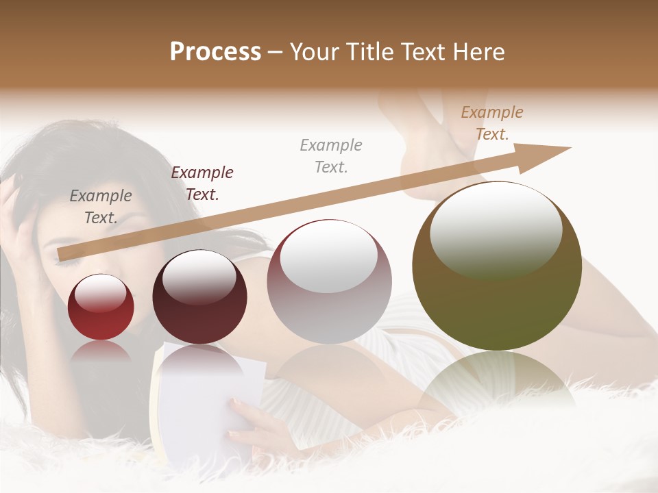 Happiness Wellness Caucasian PowerPoint Template