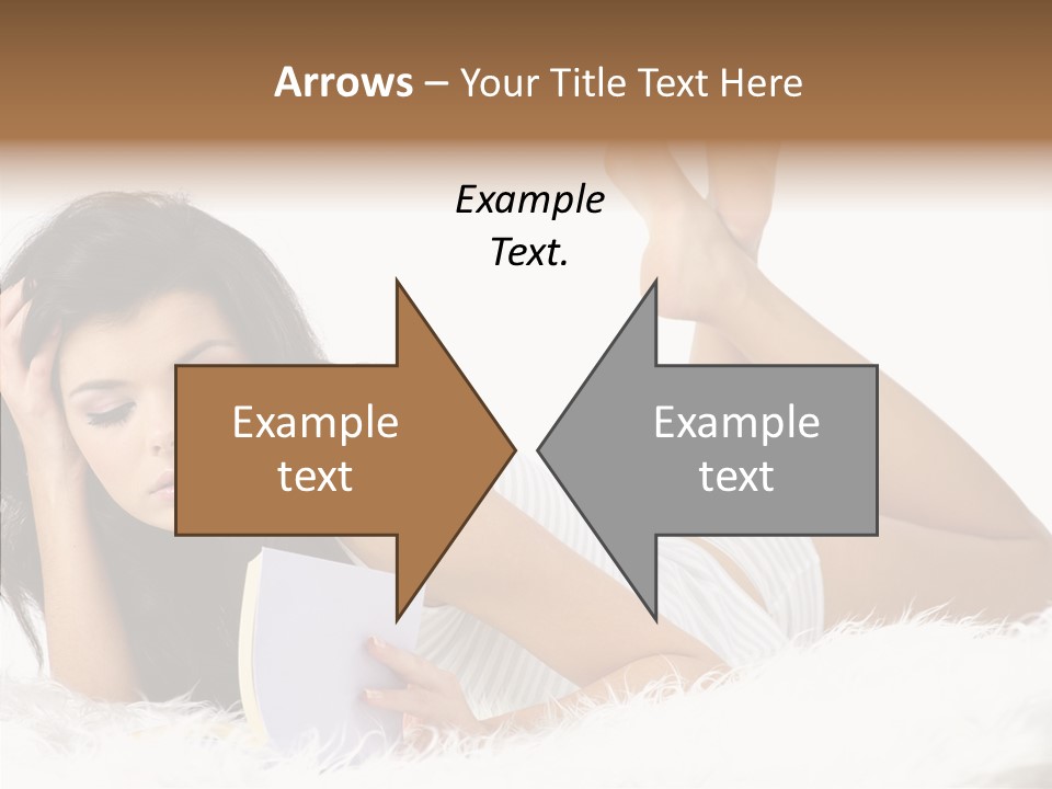 Happiness Wellness Caucasian PowerPoint Template