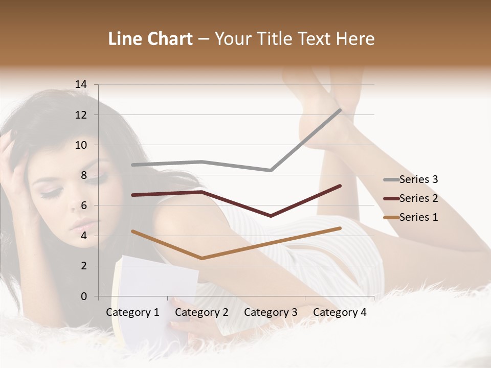 Happiness Wellness Caucasian PowerPoint Template