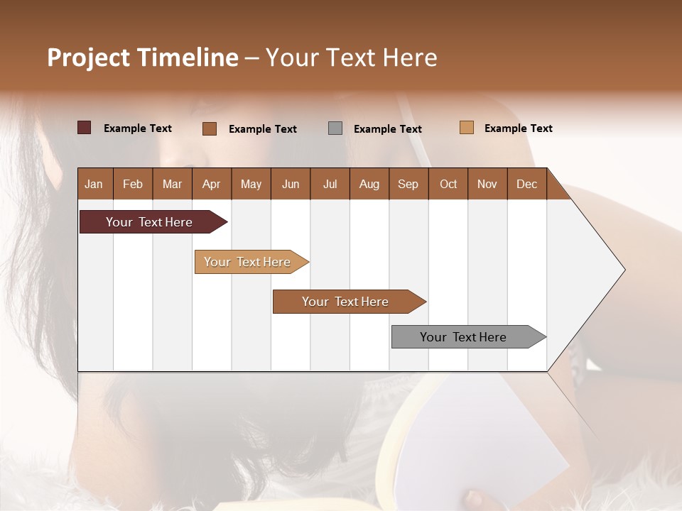 Magazine Face Sensual PowerPoint Template