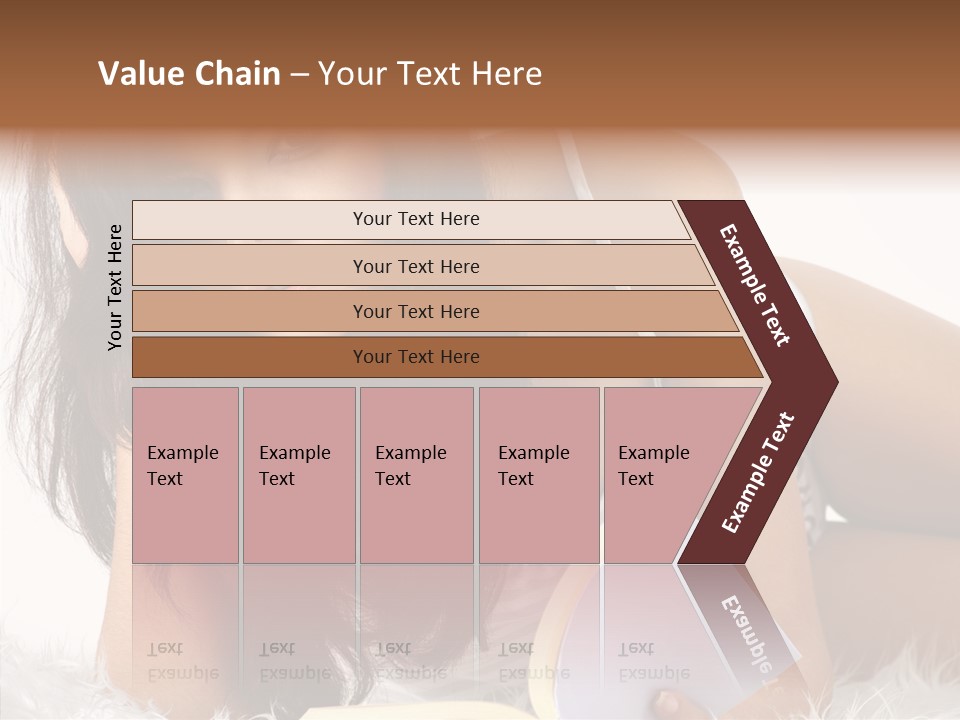 Magazine Face Sensual PowerPoint Template