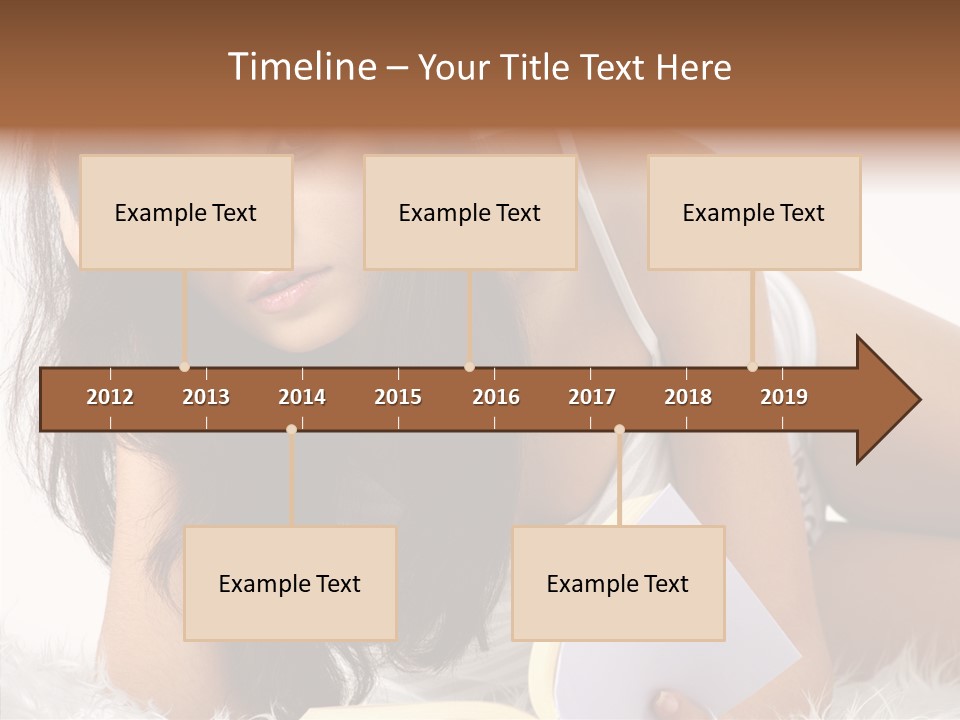 Magazine Face Sensual PowerPoint Template