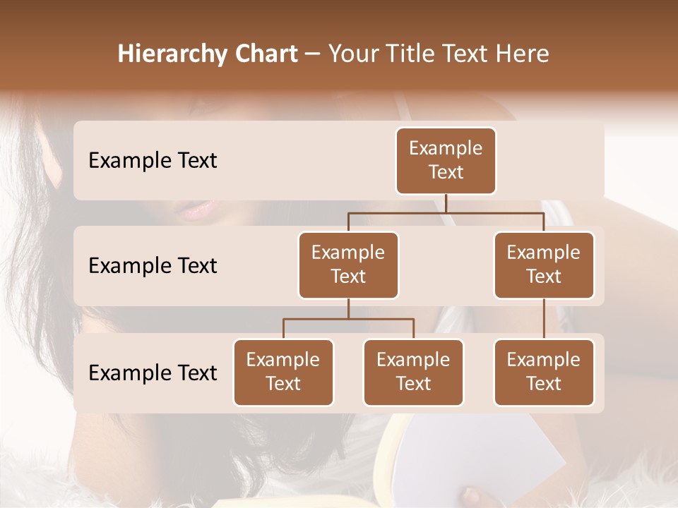 Magazine Face Sensual PowerPoint Template