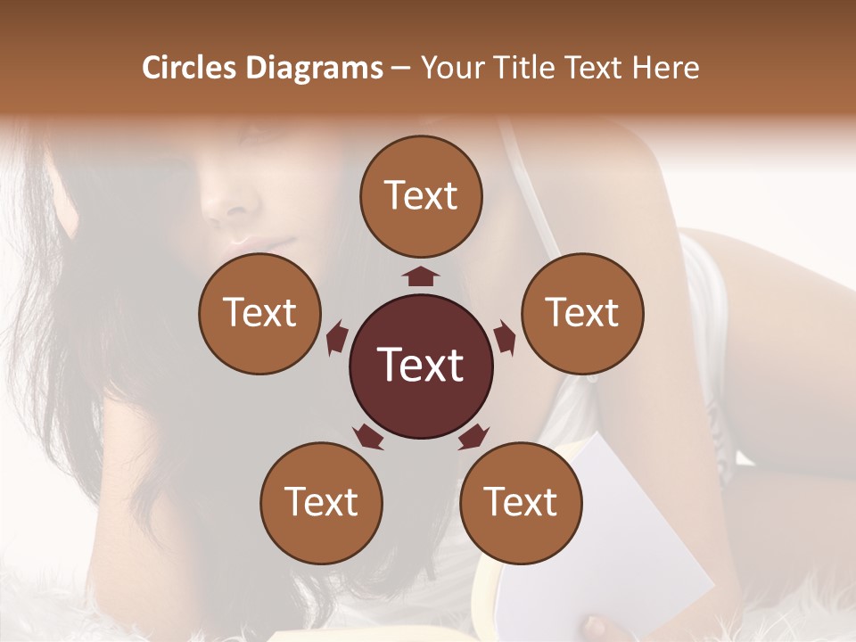 Magazine Face Sensual PowerPoint Template