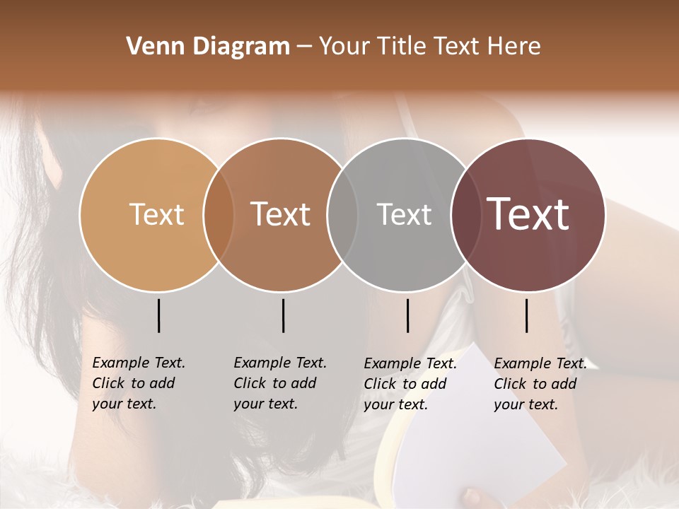 Magazine Face Sensual PowerPoint Template