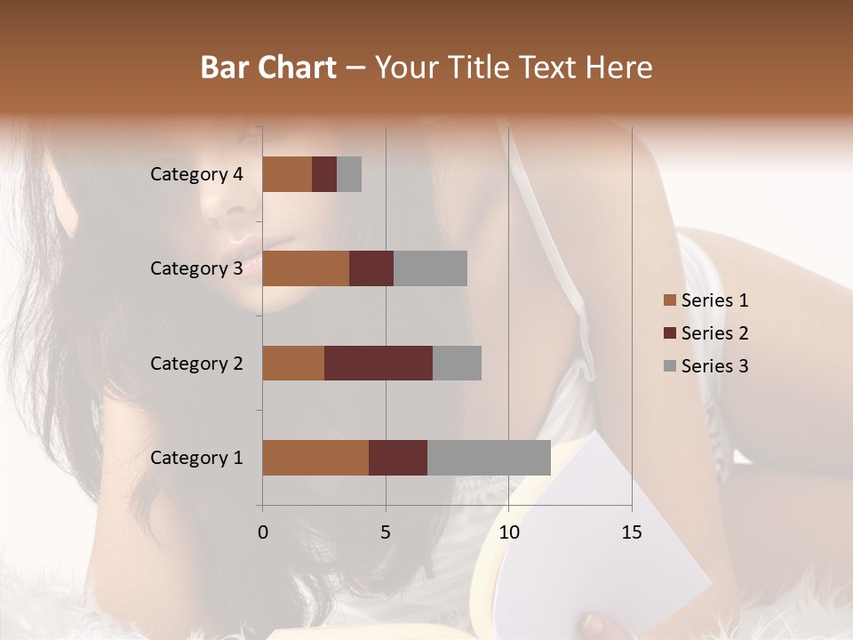 Magazine Face Sensual PowerPoint Template