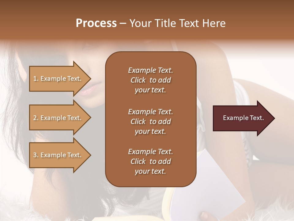 Magazine Face Sensual PowerPoint Template