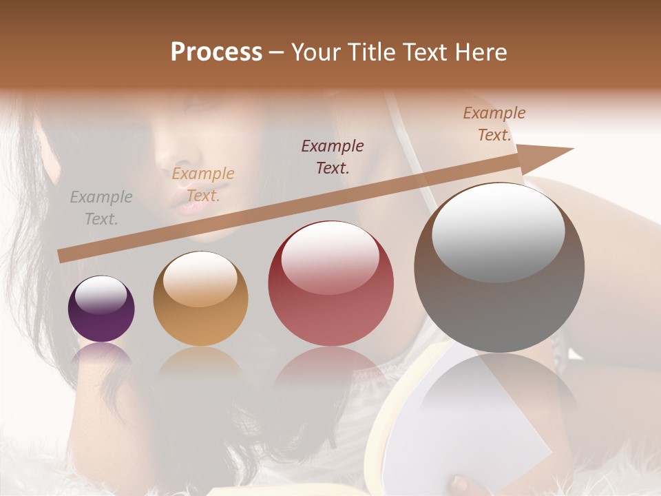 Magazine Face Sensual PowerPoint Template