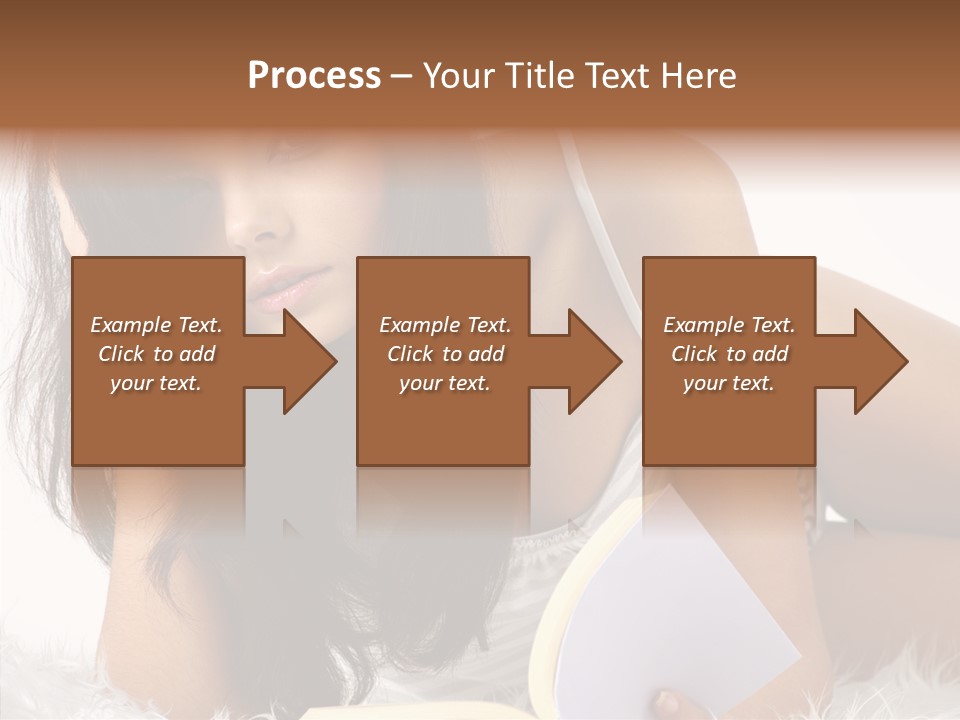 Magazine Face Sensual PowerPoint Template
