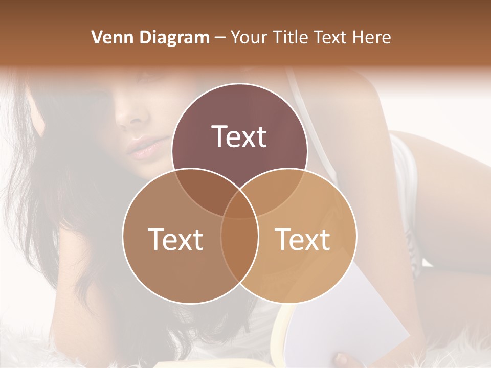 Magazine Face Sensual PowerPoint Template