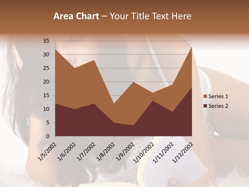 Magazine Face Sensual PowerPoint Template